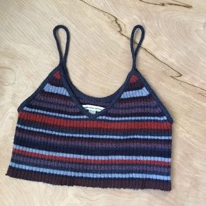Stripped crop top